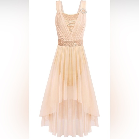 ODASDO Women Adult Lyrical Dance Dress - Picture 4 of 8